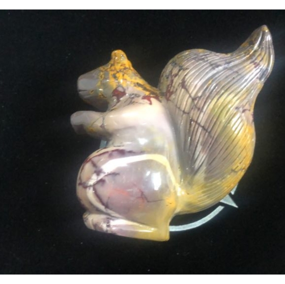 Natural Mookiate Squirrel large stone - Picture 3 of 3